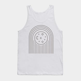 Line Art Astrologie Tank Top